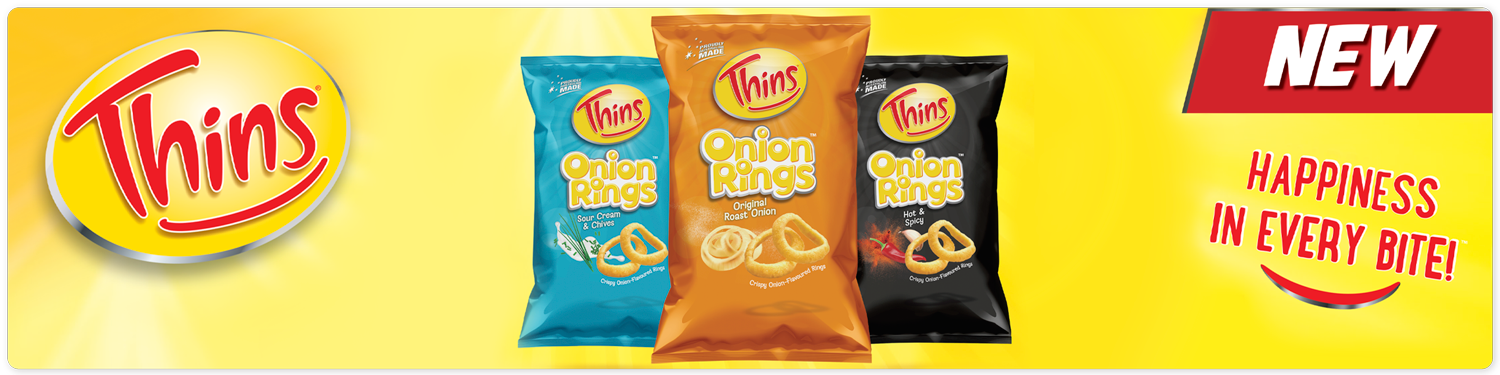 Thin Onion Rings Chips